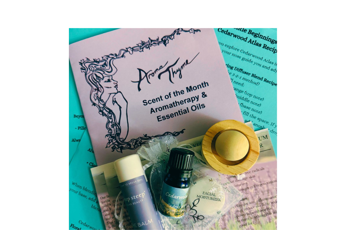 January Scent of the Month Club – Gentle Beginnings aromatherapy box
