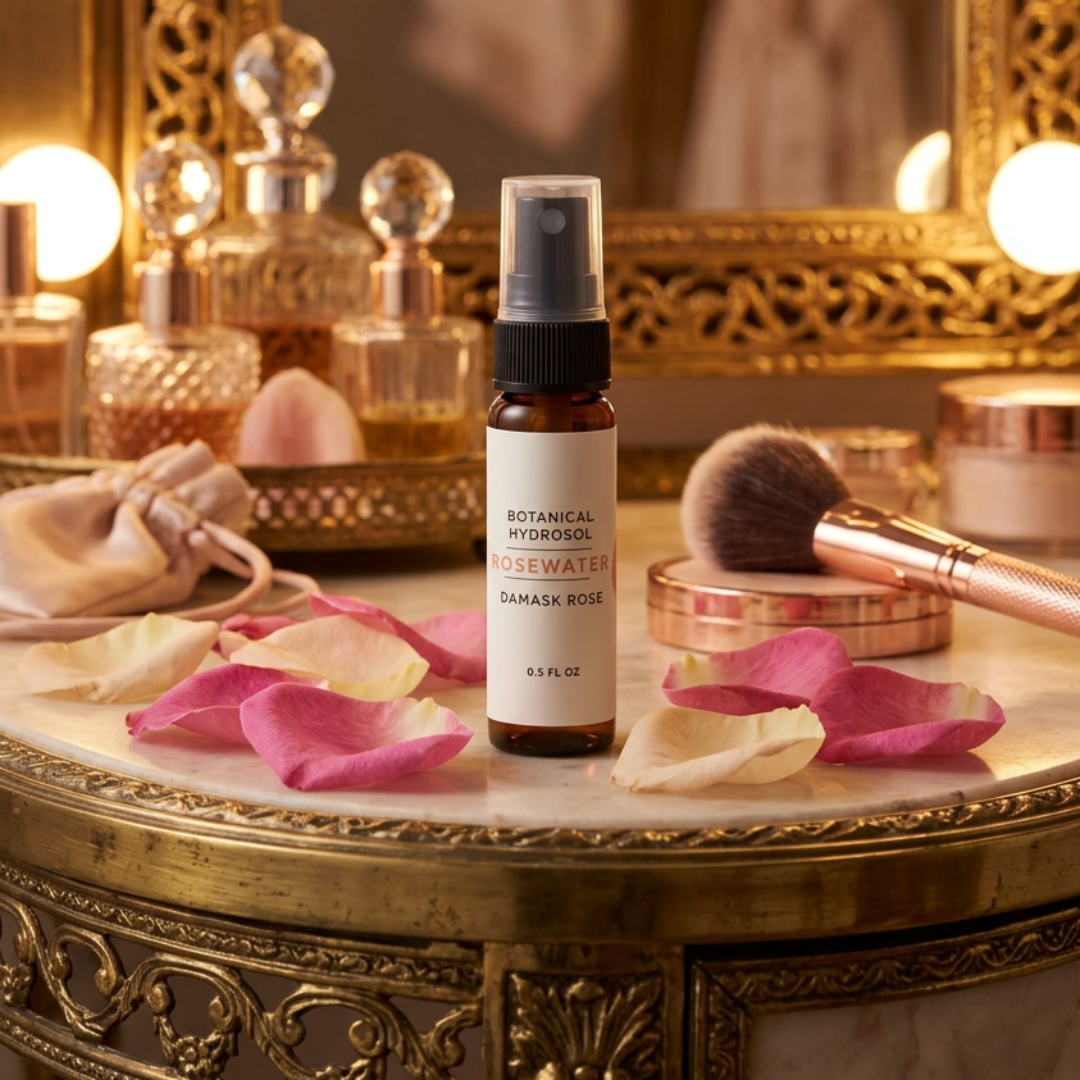 Rosewater Hydrosol Spray | Damask Rose